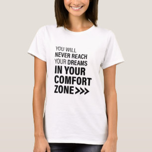 T-shirt Citation Motivationnelle Dreams Citations Célèbres