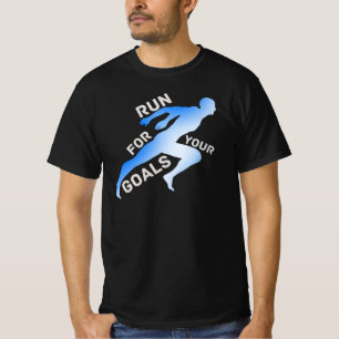 T-shirt Citation Motivationnelle Exécuter Pour Vos Objecti