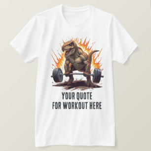 T-shirt Citation Motivationnelle Personnalisée sur les Din