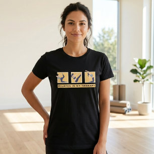 T-shirt citation motivationnelle Pilates est ma th