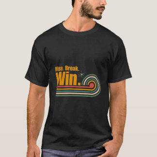 T-shirt Citation Motivationnelle Rétro – Montez Cassez Gag