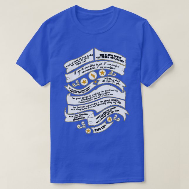T-shirt Citation musicale (Design devant)
