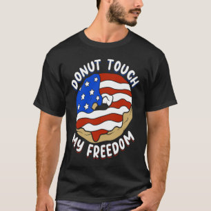 T-shirt Citation patriotique American Donut Bakers Pride