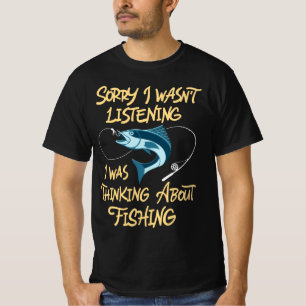 T-shirt Citation pêche amusante humour pêcheur