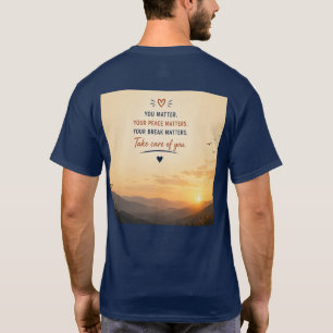 T-shirt Citation Prendre Une Pause Avant Que Ça Ne Casse A