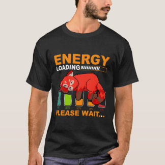 T-shirt Citation Red Panda Red pour