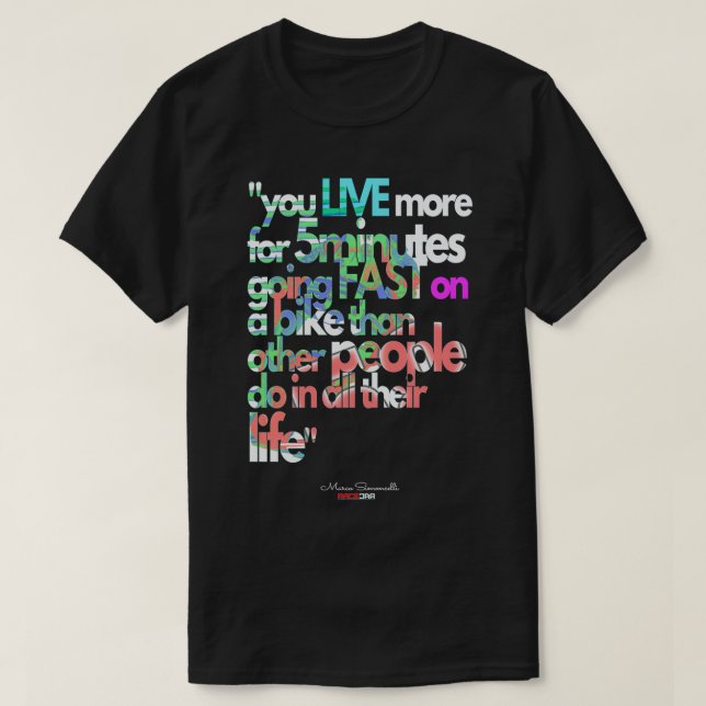 T-shirt Citation SIMONCELLI Mrk2 (Design devant)