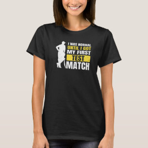 T-shirt Citation Sport De Cricket Pour Un Cricketer