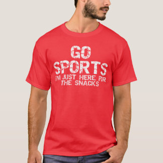 T-shirt Citation sportive drôle Allez les sports Je suis j