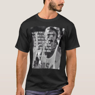 T-shirt Citation Steve Prefontaine