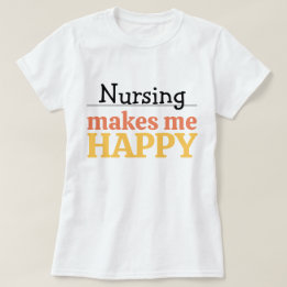 T-shirt Citation sur le bonheur que procure le métier d'in