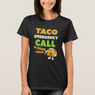 T-shirt Citation Taco Funny Appel 9 Juan Juan Funny Cinco 