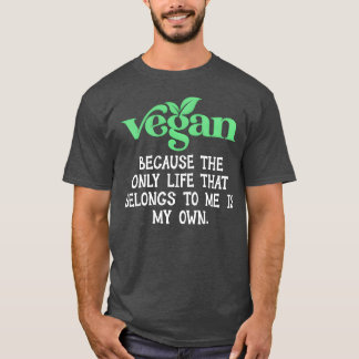 T-shirt Citation Végane Véganisme garçon