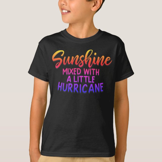 T-shirt Citations adorables Sunshine Mixte (Devant)