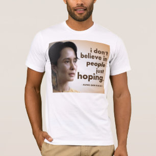 T-shirt Citations d'Aung San Suu Kyi
