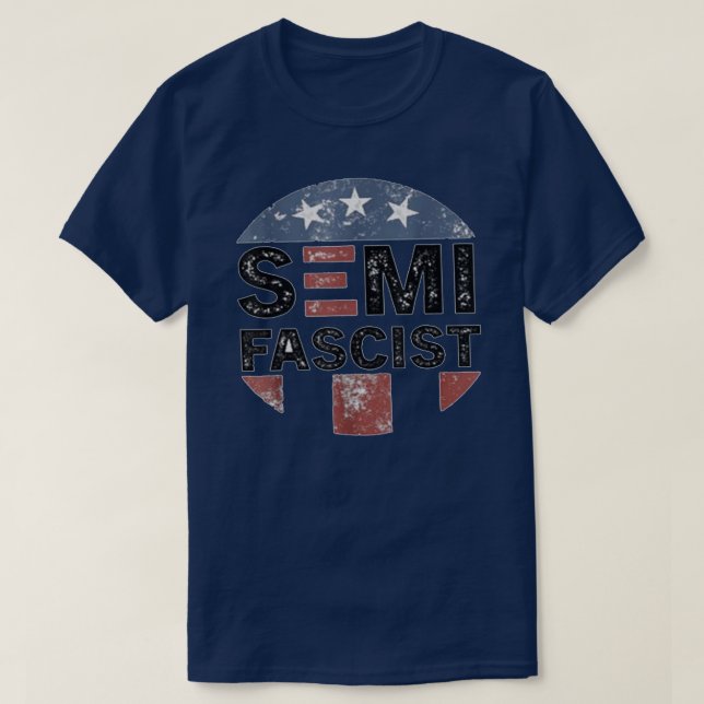 T-shirt Citations de Biden, humour politique amusant semi- (Design devant)