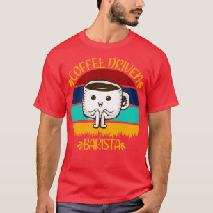 T-shirt Citations de caféine Délivrée Barista Funny Caffei