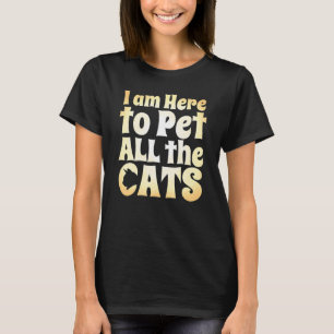 T-shirt Citations de chats Animal de compagnie Kitty Cha