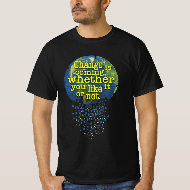 T-shirt Citations de Greta Thunberg (Devant)