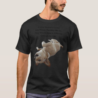 T-shirt Citations de Labrador Retriever