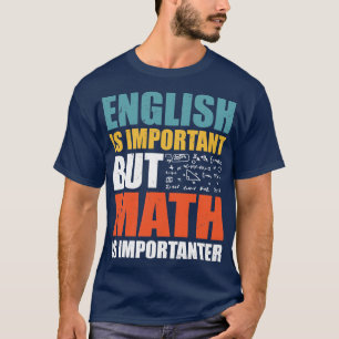 T-shirt Citations de maths amusantes
