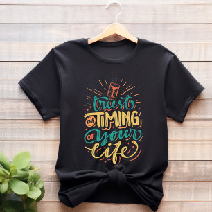 T-shirt Citations de motivation élégantes Lettres Sweatshi