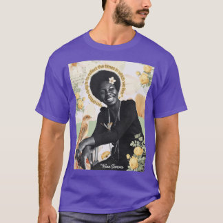T-shirt Citations de Nina Simone FanArt Le Devoir d'un Art