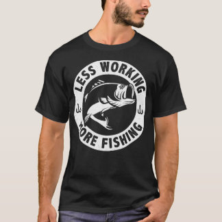 T-shirt Citations de pêche amusantes Poisson pêcheur
