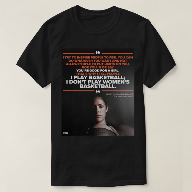 T-shirt citations de prunes Kelsey (Design devant)