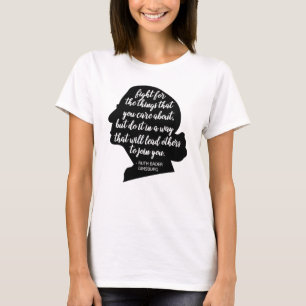 T-shirt Citations de RBG, citations de Ginsburg, Ruth Bade
