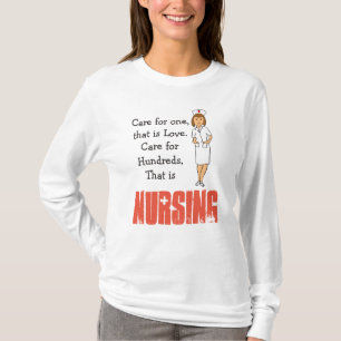 T-shirt Citations de soins infirmiers
