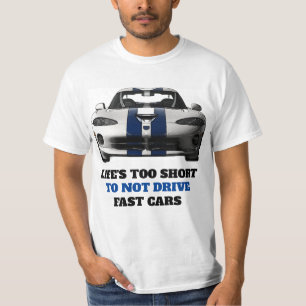T-shirt Citations De Voiture Drôle - Pour Conduire Rapide