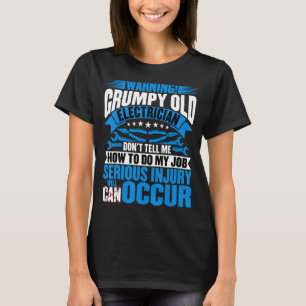 T-shirt Citations d'électricien électricien