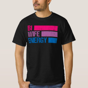 T-shirt Citations d'énergie de la femme Bi