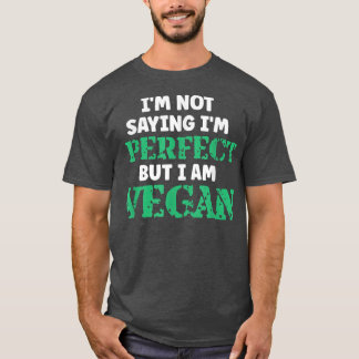 T-shirt Citations d'Humour végétal Végétarien à base Plant