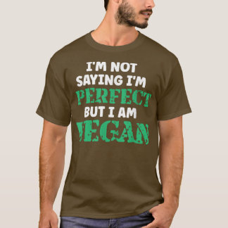 T-shirt Citations d'Humour végétal Végétarien à base Plant