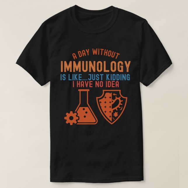 T-shirt Citations d'immunologie, Immunologie Scientifique5 (Design devant)