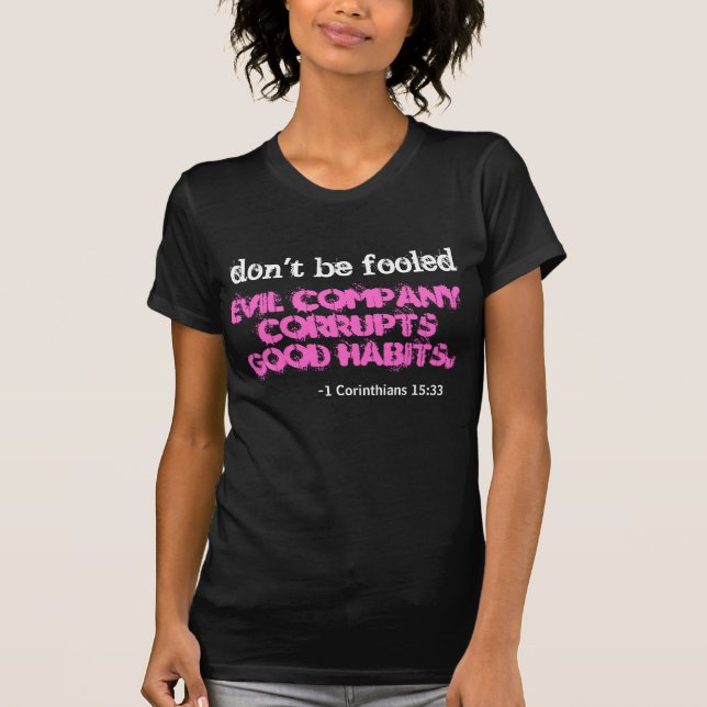 T-shirt Citations d'inspiration (Devant)