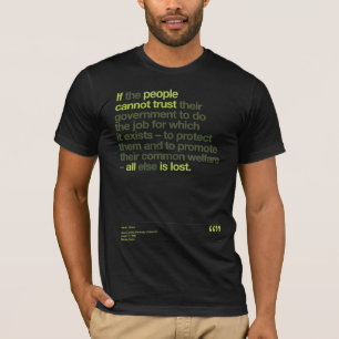 T-shirt Citations d'Obama