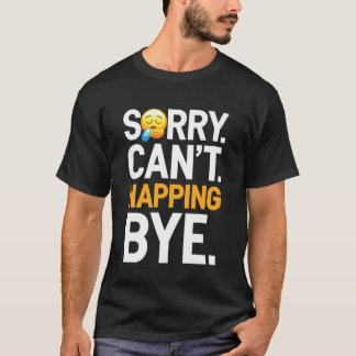 T-shirt Citations drôles de procrastination de sieste pare