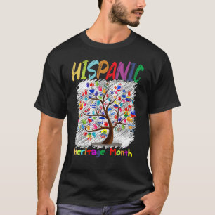 T-shirt Citations du Mois du patrimoine national hispaniqu