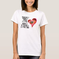 Citations en forme de coeur de tomate rouge