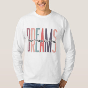 T-shirt Citations Motivationnelle une palette de couleurs