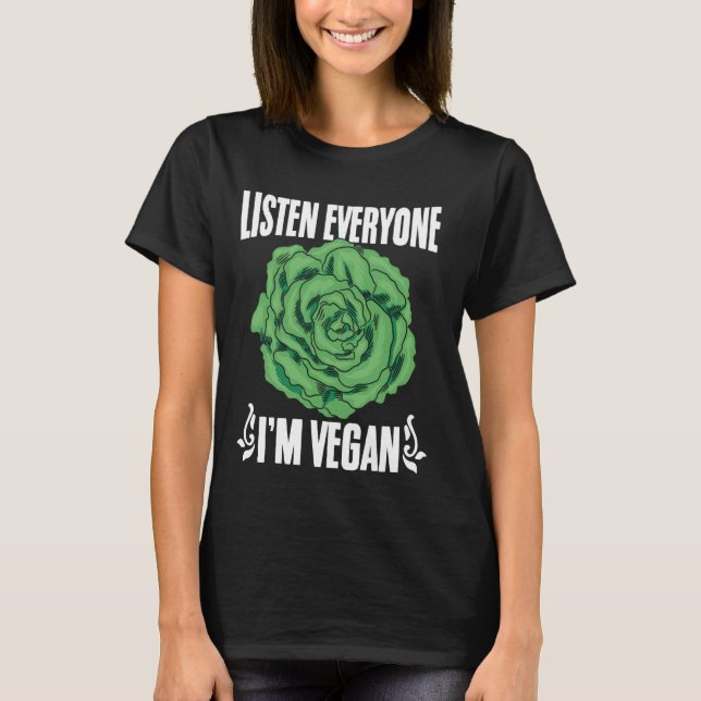 T-shirt Citations végétariennes amusantes dit Plante régim (Devant)