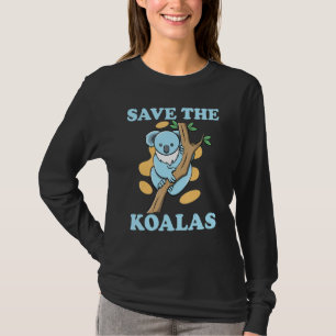 T-shirt Citer Animal Sauvez Les Koalas