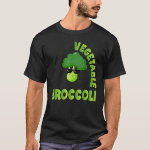T-shirt Citer Broccoli Est Mon Esprit Vegetable Monde Vege