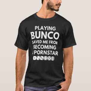 T-shirt Citer Bunco Dice Jeu Joueur Joueur Prix de la nuit