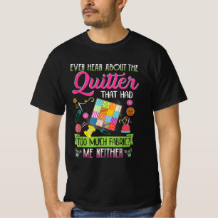 T-shirt Citer Des Citations De Femmes N'A Jamais Été Enten
