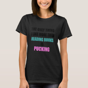 T-shirt Citer La Seule Chose Que J'Aime Plus Que Le Livre 
