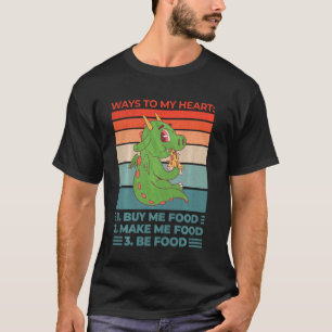 T-shirt Citer Les Moyens D'Alimentation À Mon Coeur Me Ach